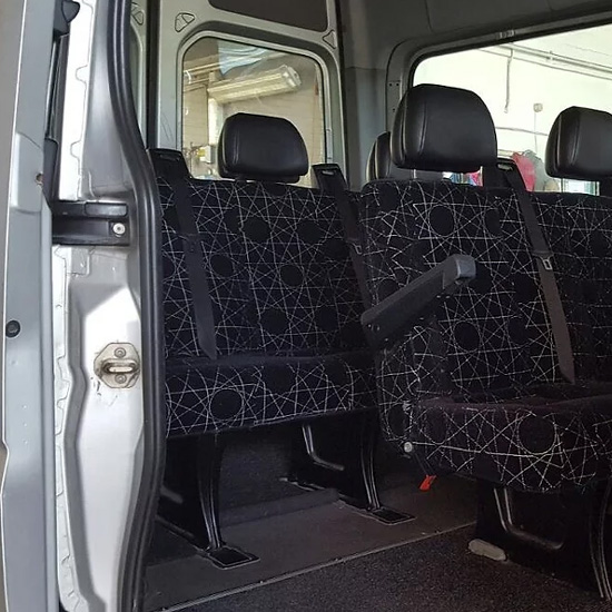 interno tappezzeria minibus, viaggi in italia